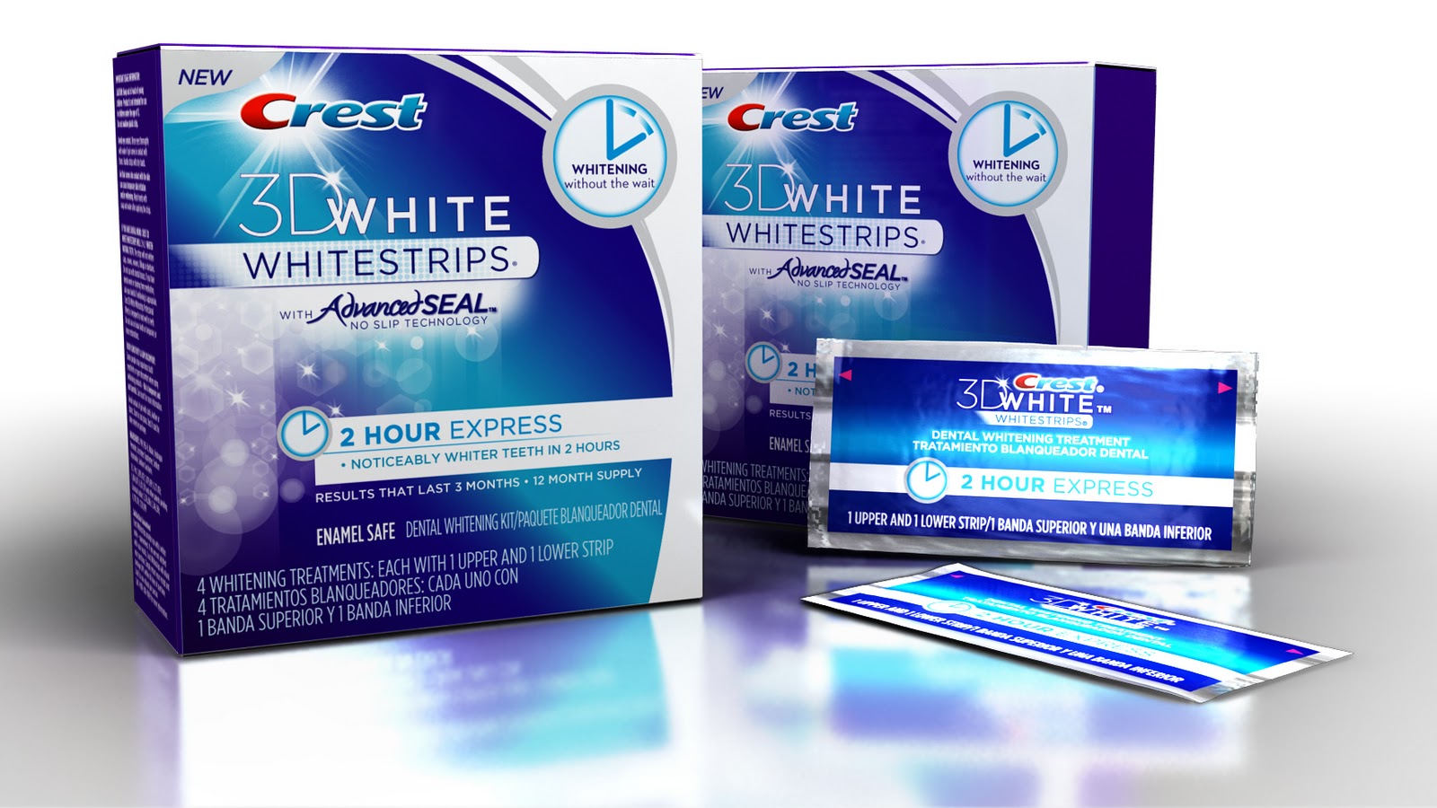 Crest Whitestrips 3D White